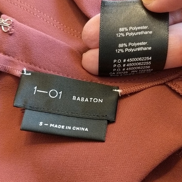 Aritzia Babaton 1-01 Autio Double Weave T-Shirt - Picture 8 of 8